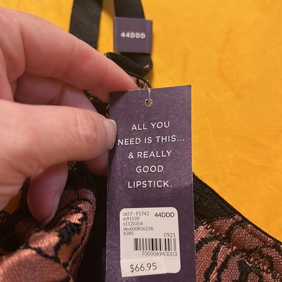 NWTLane Bryant Seriously Sexy Cacique Collection LightlyLined French Balconette - Picture 5 of 5